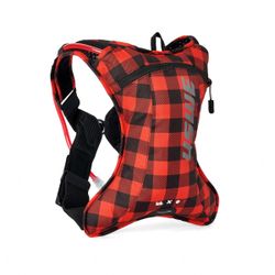 Mochila hidratación Outlaner 2 Flannel Rojo/Negro