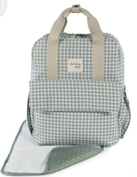 Mochila I ❤ Vichy Collection Verde Walking Mum