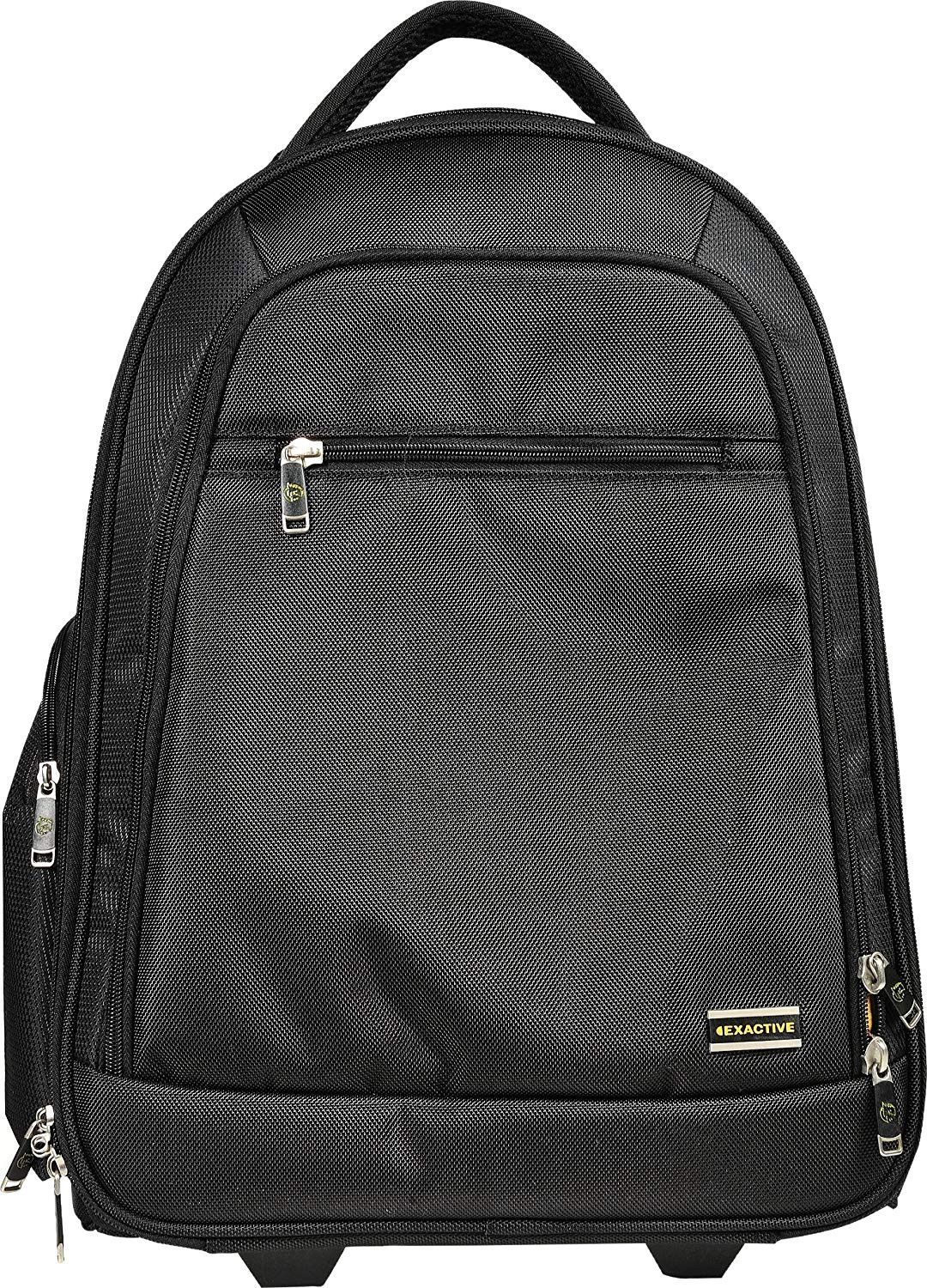 Mochila para portatil exacompta exactive exabusiness hasta 15.6" con ruedas y asa telescopica