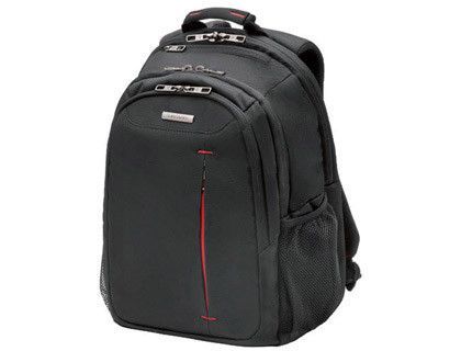 Mochila para Portatil Samsonite Guardit 14" Color Negro con Asa 4 Bolsillos Exteriores 190X295X430 Mm
