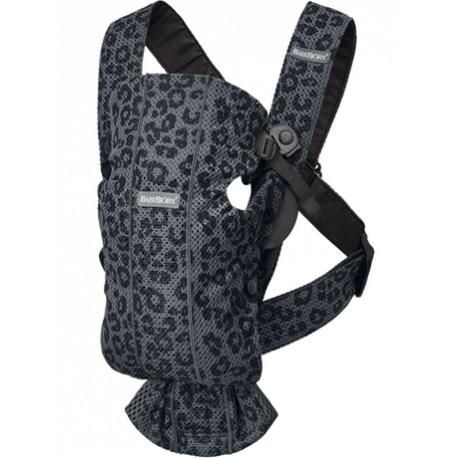 Mochila portabebés Babybjörn Mini Leopard Mesh