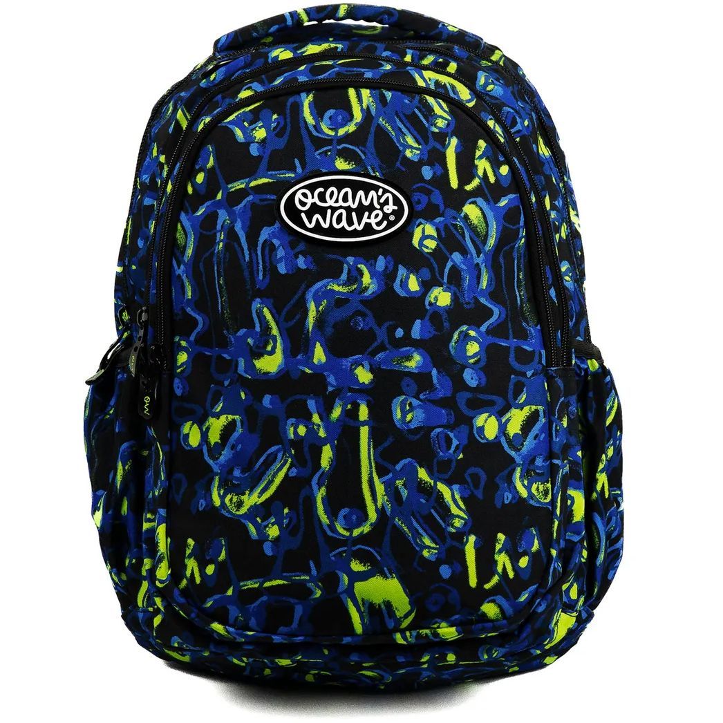 Mochila Secundary Blue Liquid