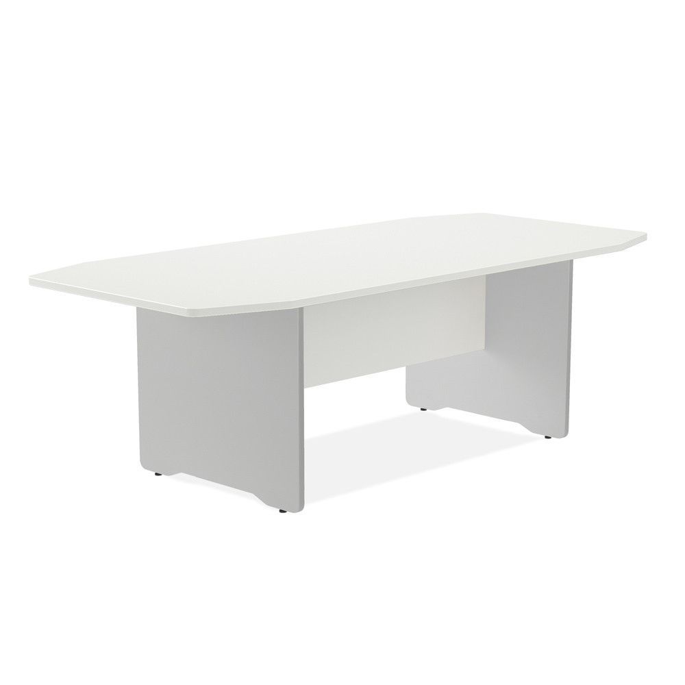 Modelo Kit Meeting Mesa 220 x 100 x 72 Aluminio / Blanco