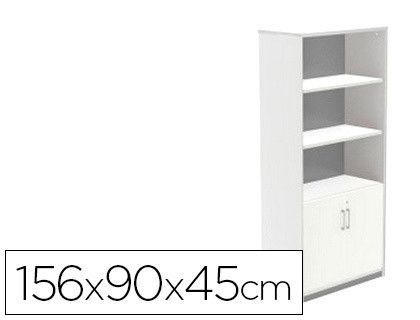Modelo Kit Store 156 x 90 x 45 Estructura Blanca/Puertas Blanco