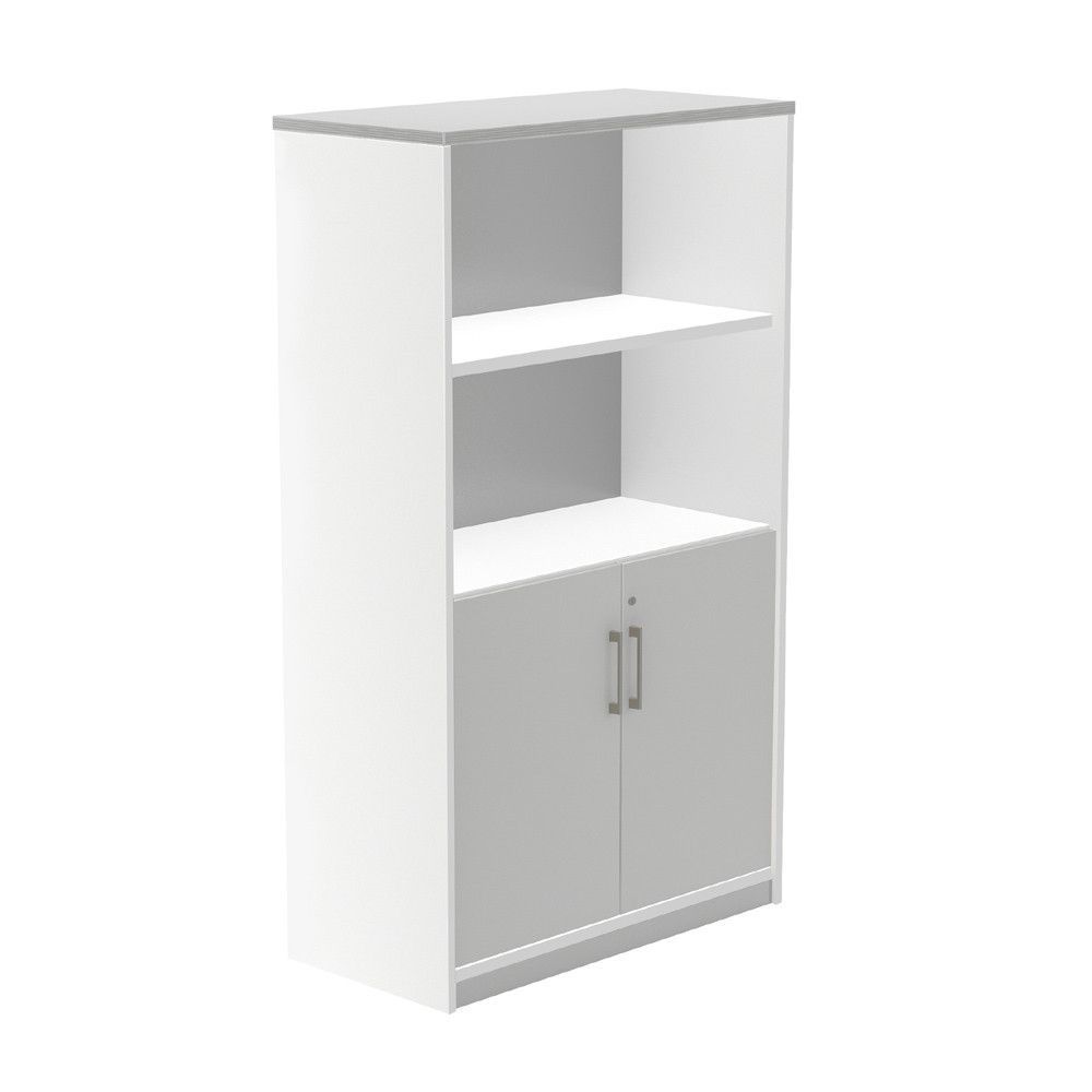 Modelo Kit Store 156 x 90 x 45 Estructura Blanca/Puertas Gris