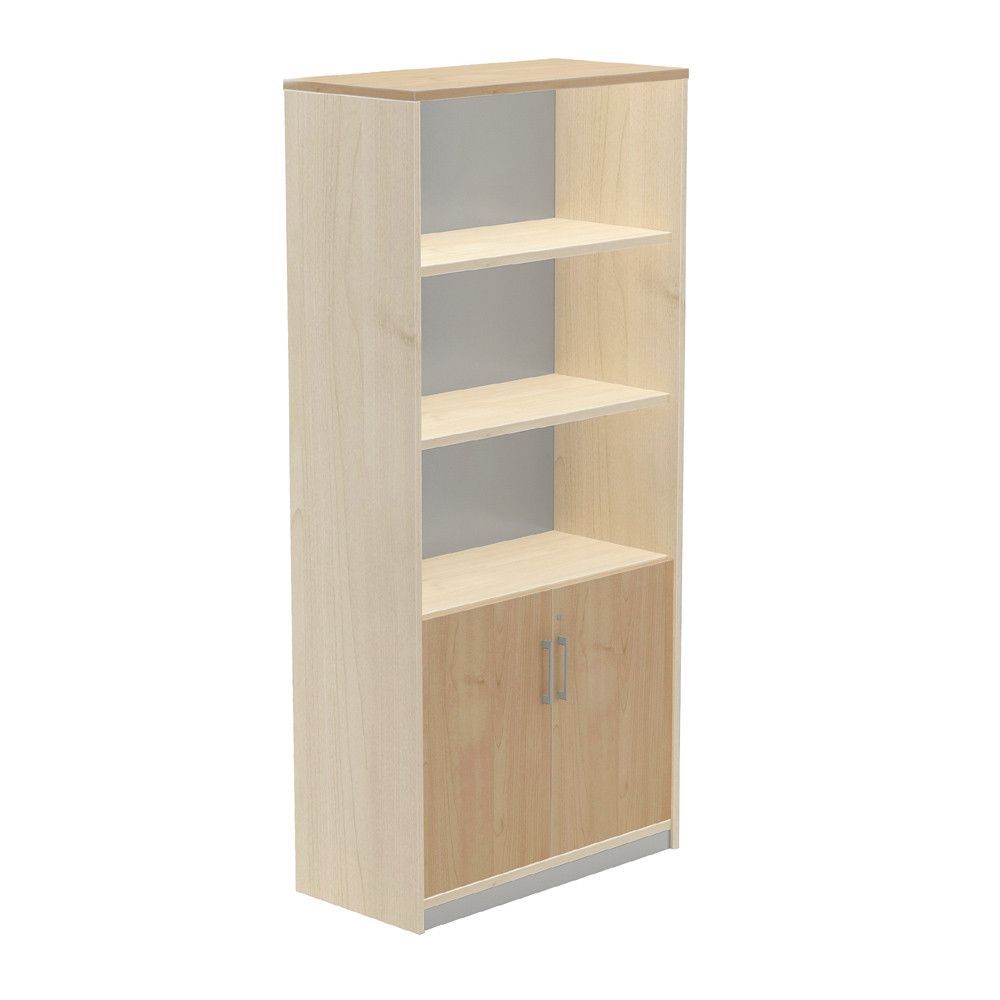 Modelo Kit Store 195 x 90 x 45 Estructura Haya/Puertas Roble