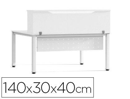 Modulo Recepcion 140 cm Blanco / Blanco