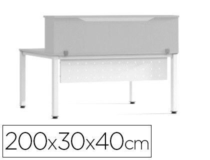 Modulo Recepcion 200 cm Gris / Gris