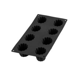 Molde cannele bordelais 8 cav negro lekue