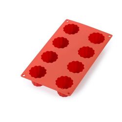 Molde cannele bordelais 8 cav rojo lekue