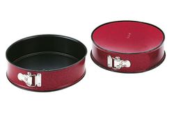 Molde desmontable 28 cm rojo