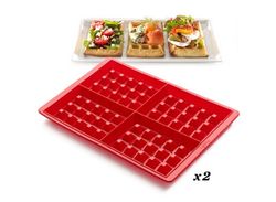 Molde gofres de lékue 2 uds