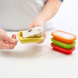 Molde Helados Polos Mini Apilable 4 uds Surtidos Lekue