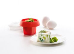 Molde huevo - Ovo display rojo