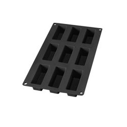 Molde mini cake silicona lékue 9 cav negro