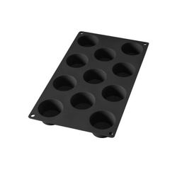 Molde mini muffins silicona lékue 11 cav negro