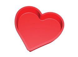 Molde pastel corazón silicona lékue 1300 ml