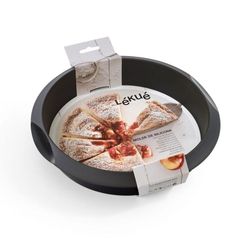 Molde silicona redondo 26 cm lekue negro