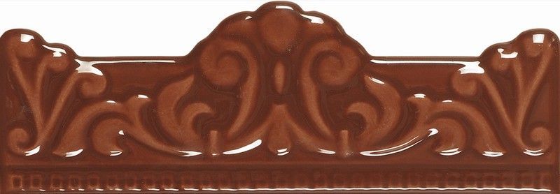 Moldura barroca Miel 5x20 Cerámicas Ribesalbes