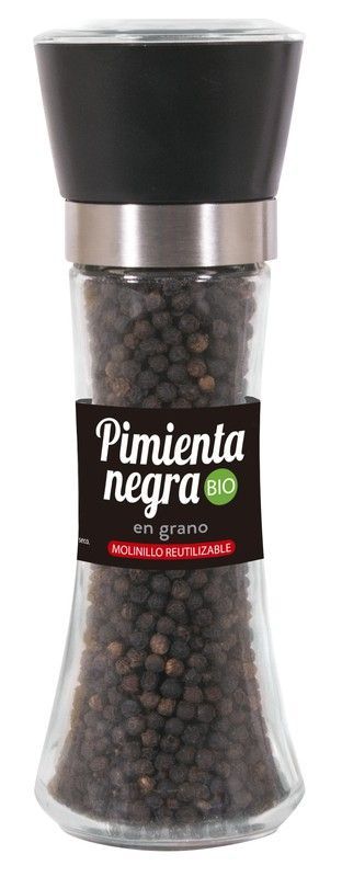 Molinillo Con Pimienta Negra Bio 85 G