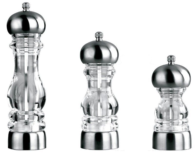 Molinillo Pimienta Acrílico 14 Cm Lacor