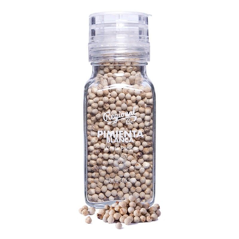 Molinillo Pimienta Blanca 100 grs Regional Co