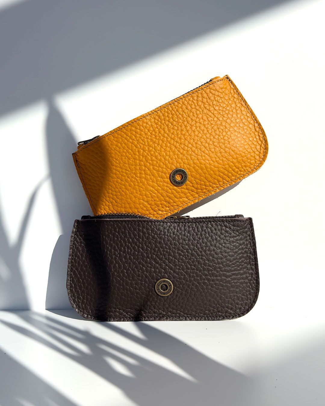 Monedero de piel mediano CUIROTS Seta