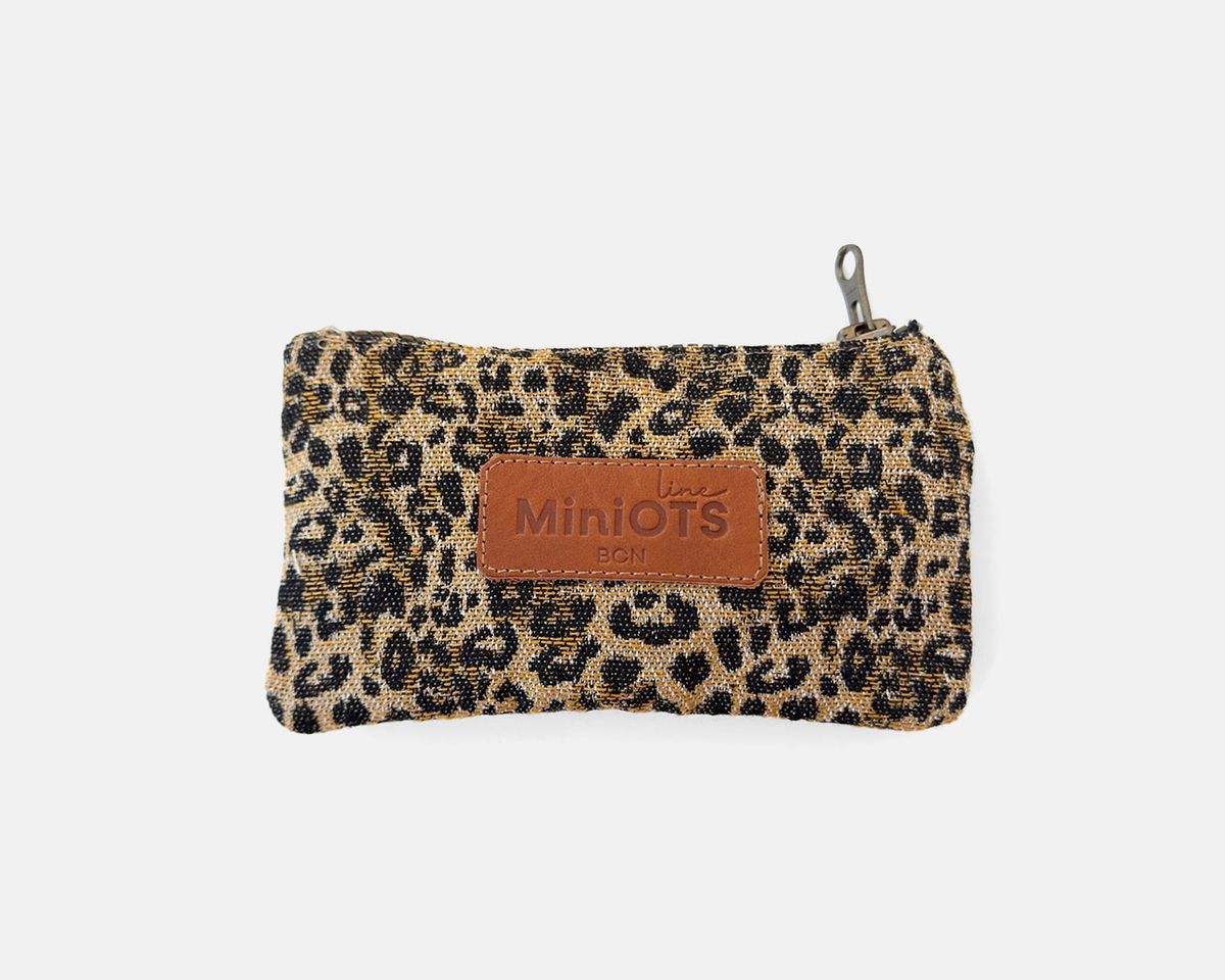 Monedero pequeño MINIOTS Leopardo
