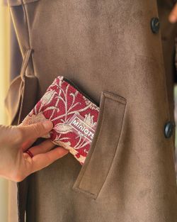 Monedero pequeño MINIOTS MiniCarmín