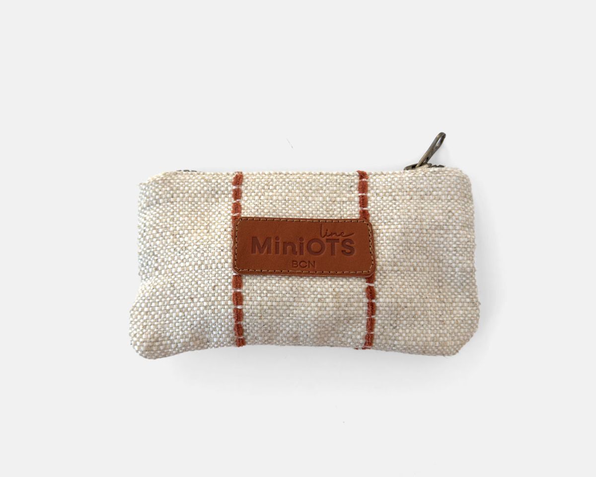 Monedero pequeño MINIOTS  rayas caldera