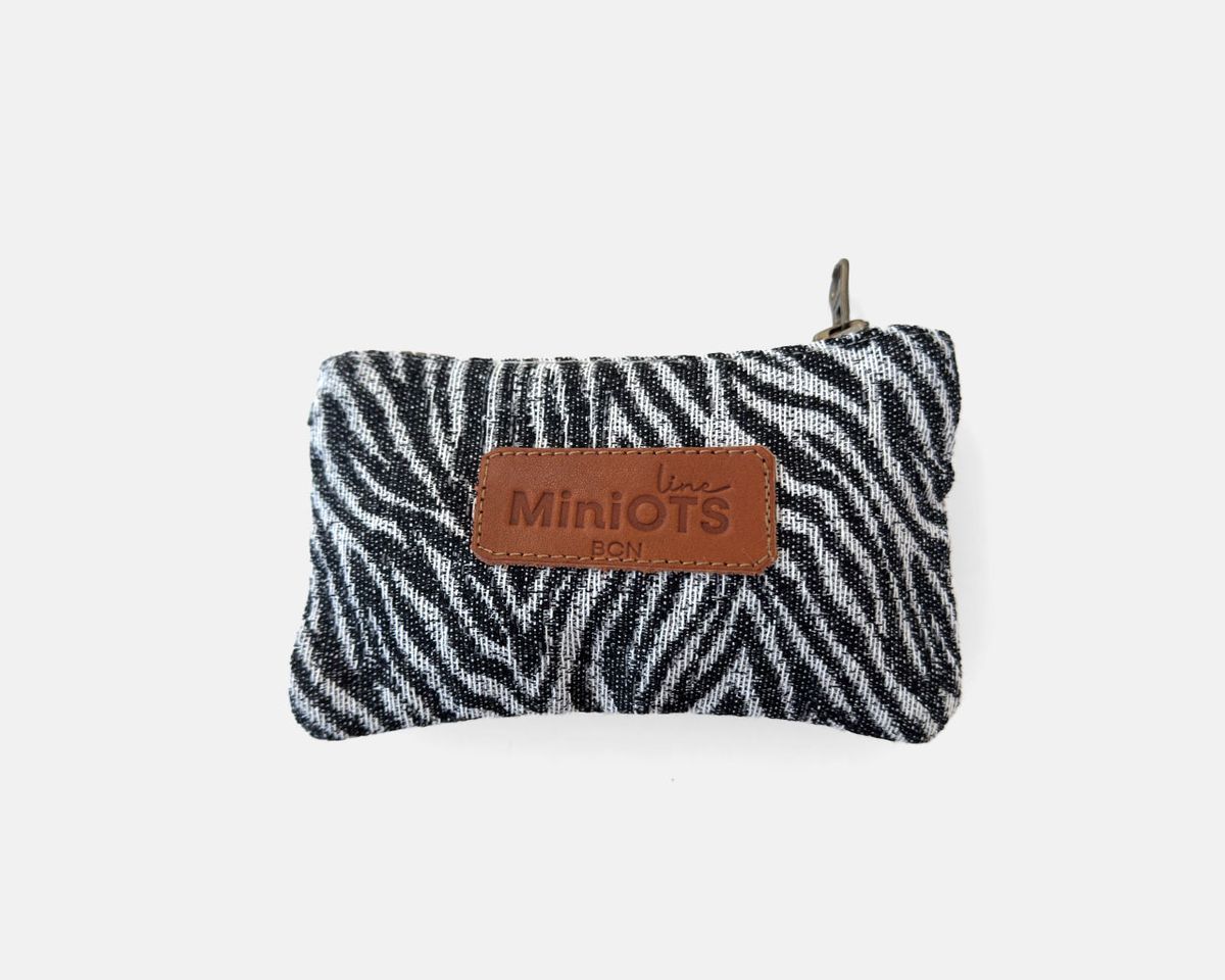 Monedero pequeño MINIOTS zebra