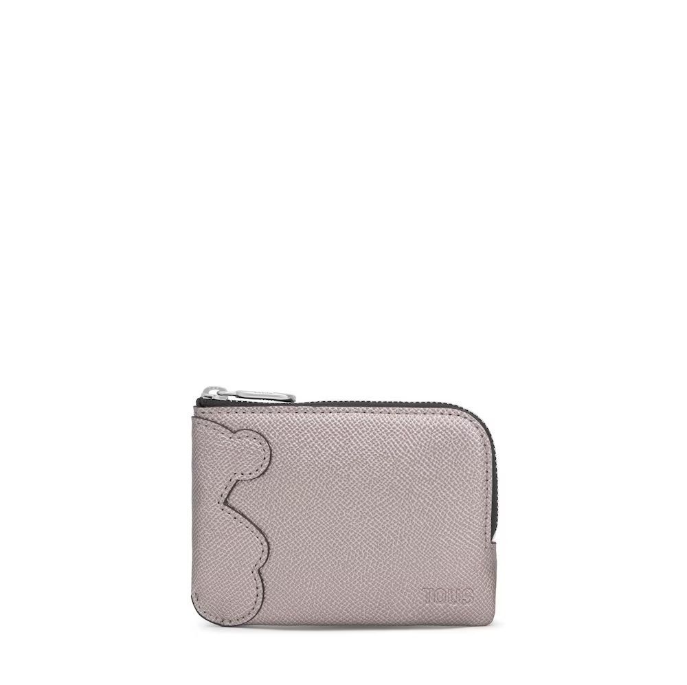 Monedero Tous Bear Anniversary Plateado
