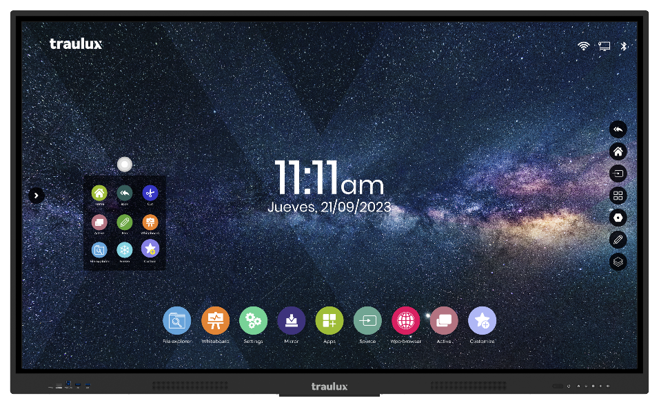 Monitor Traulux 65" Performance TX65P