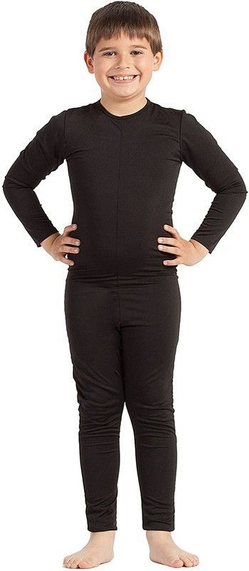 Mono color negro spandex Kimokawaii