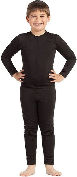 Mono color negro spandex Kimokawaii