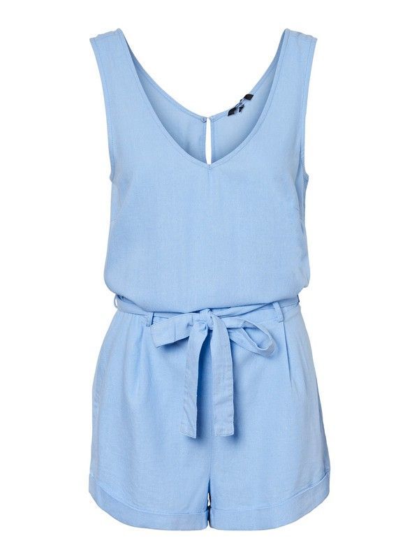 Mono corto de tirantes liso Vero Moda Placid  Blue