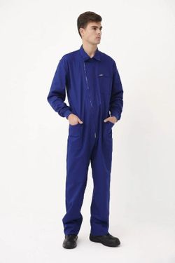 Mono mecánico 100% algodón azulina