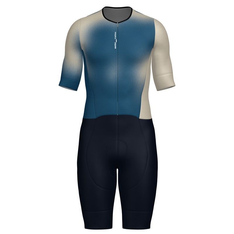 Mono triatlón Santini Leaf hombre