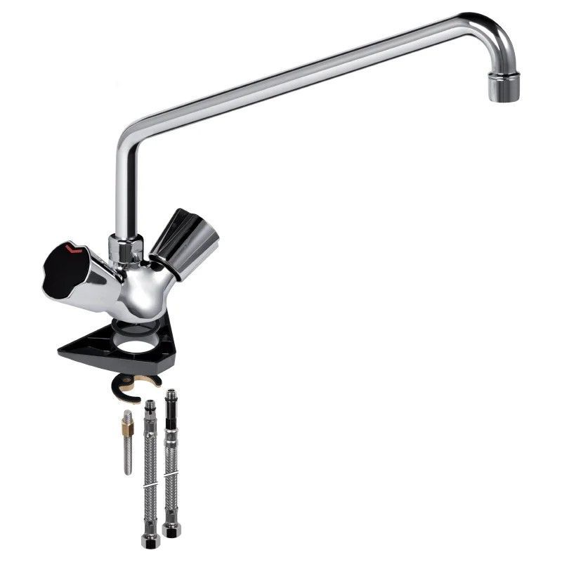 Monobloc repisa caño alto 450 mm