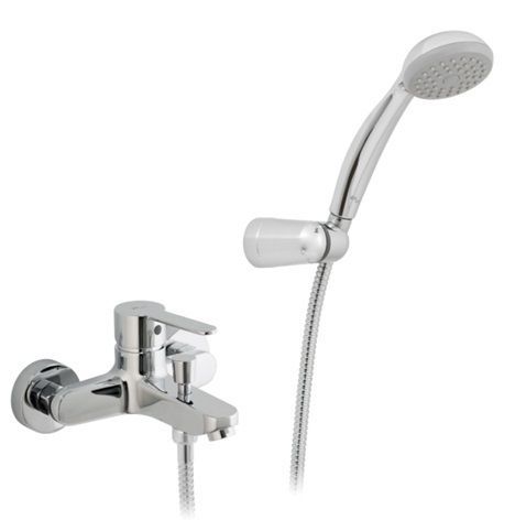 MONOMANDO BAÑO-DUCHA 150 MM. CARTUCHO CERAMICO