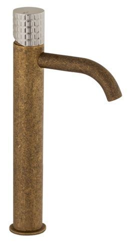 MONOMANDO DE LAVABO ALTO 28CM CON CAÑO DE 10CM