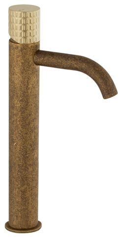 MONOMANDO DE LAVABO ALTO 28CM CON CAÑO DE 10CM CARTUCHO CERAMICO