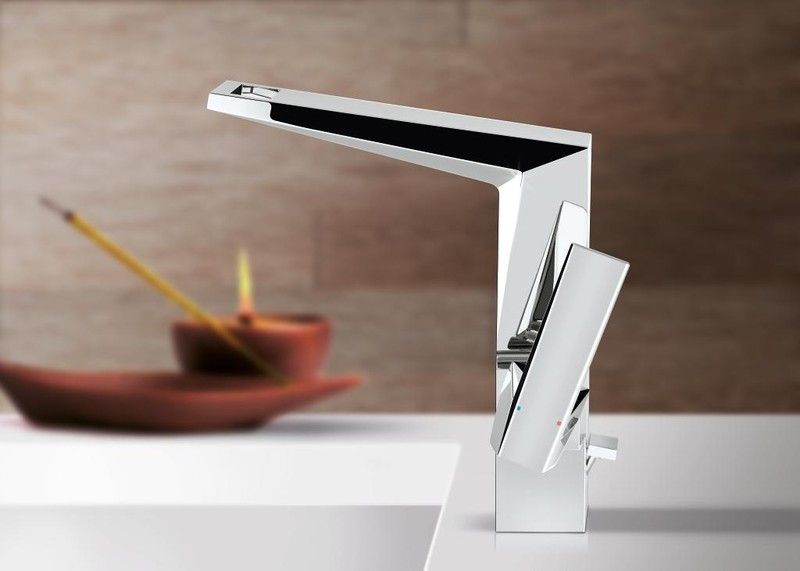 Monomando de lavabo GROHE Allure Brilliant tamaño L  con vaciador automático  color cromo