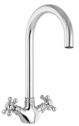 MONOMANDO FREGADERO CAÑO TUBO CIERRE CERAMICO