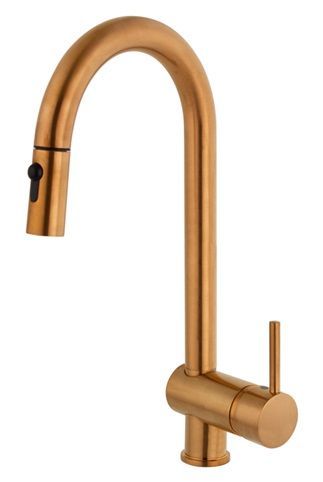 MONOMANDO FREGADERO CON DUCHA EXTRAIBLE ALTO CARTUCHO CERAMICO