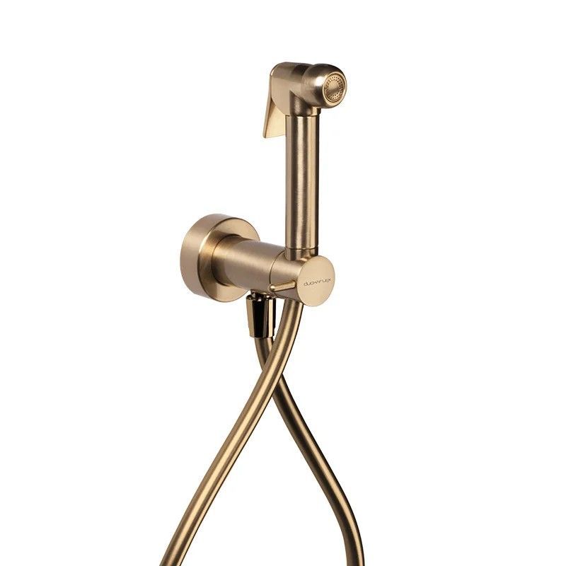 Monomando para wc oro satinado