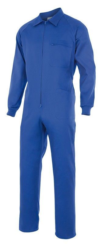 Monos de trabajo azules de tergal