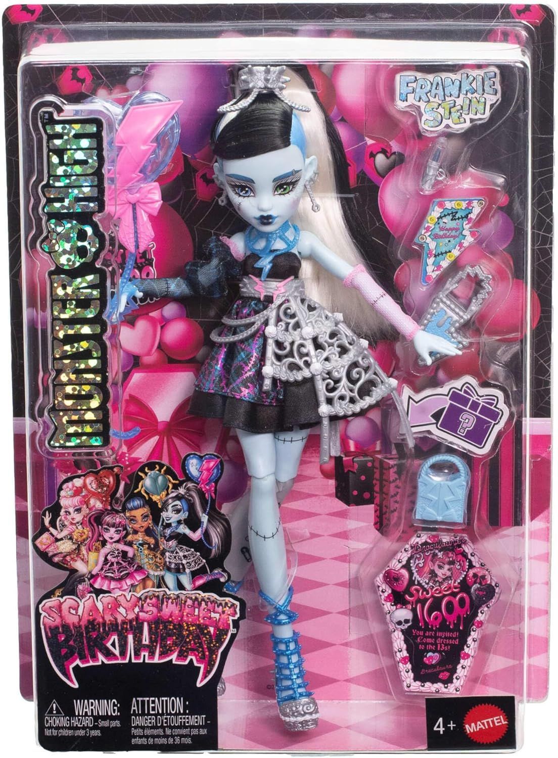 Monster High Muñeca Frankie Stein Scary Sweet Birthday