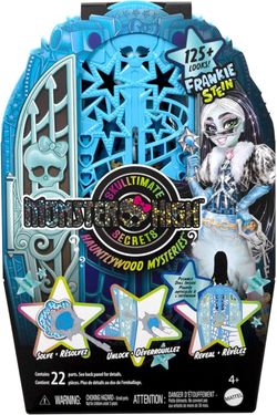 Monster High Skulltimate - Secrets Hauntlywood Mysteries - Muñeca Frankie Stein Con Armario