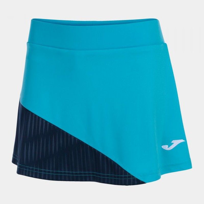 Montreal Skirt Fluor Turquoise-Navy